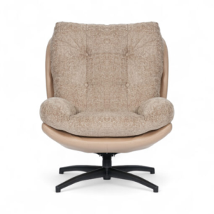 Kelcie Swivel Lounge Chair with Ottoman